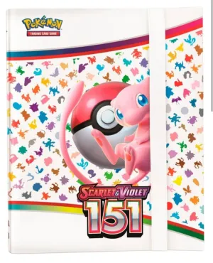 151 x Pokémon | Álbum 360 Bolsillos 9 por Página Simple de 151 Mew