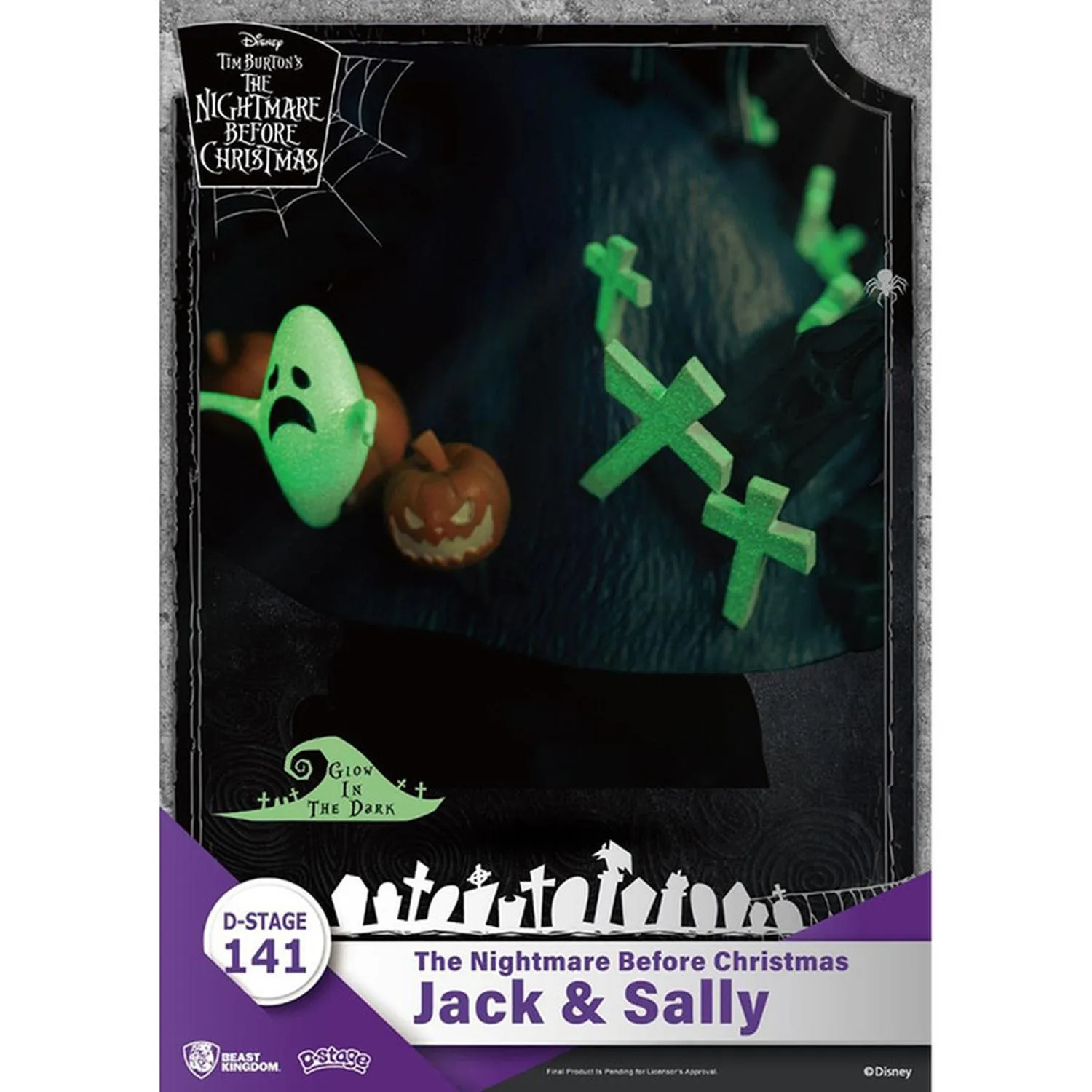 Beast Kingdom Estatuilla Ds-141 Jack & Sally El Extraño Mundo De Jack