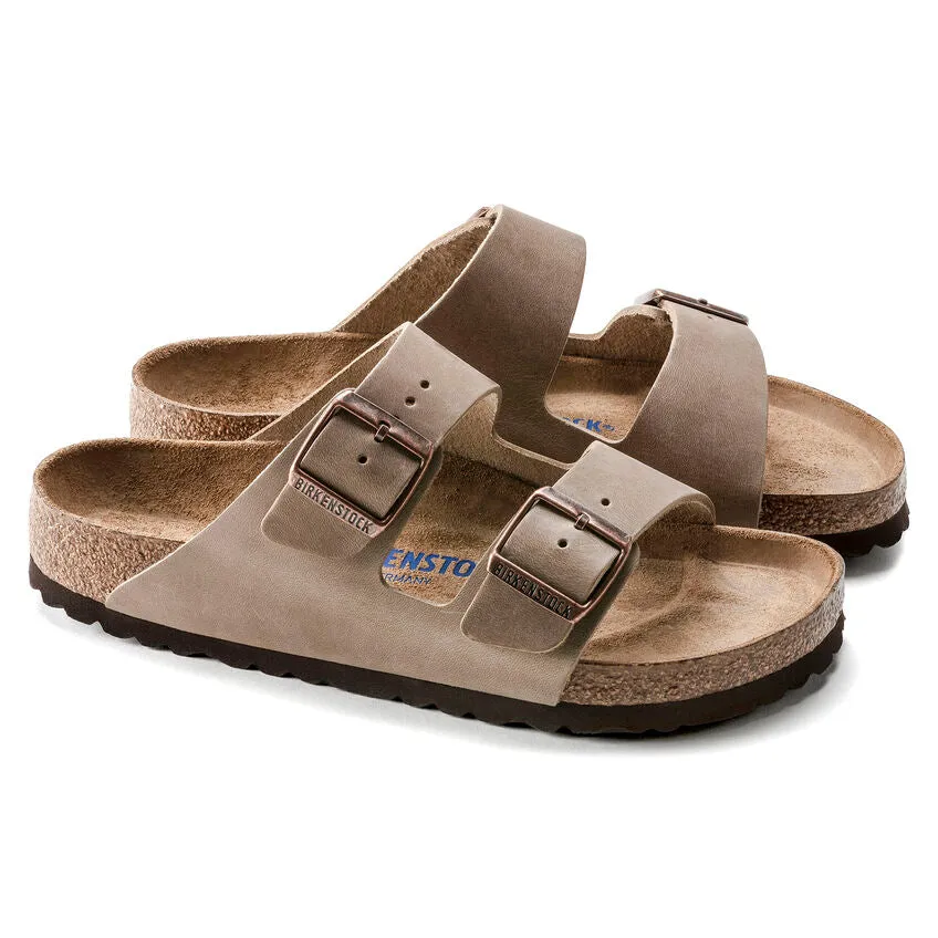 BIRKENSTOCK | SANDALIAS MUJER | ARIZONA PLANTILLA BLANDA CUERO ENGRASADO LIGHT BROWN | MARRÓN | S NARROW