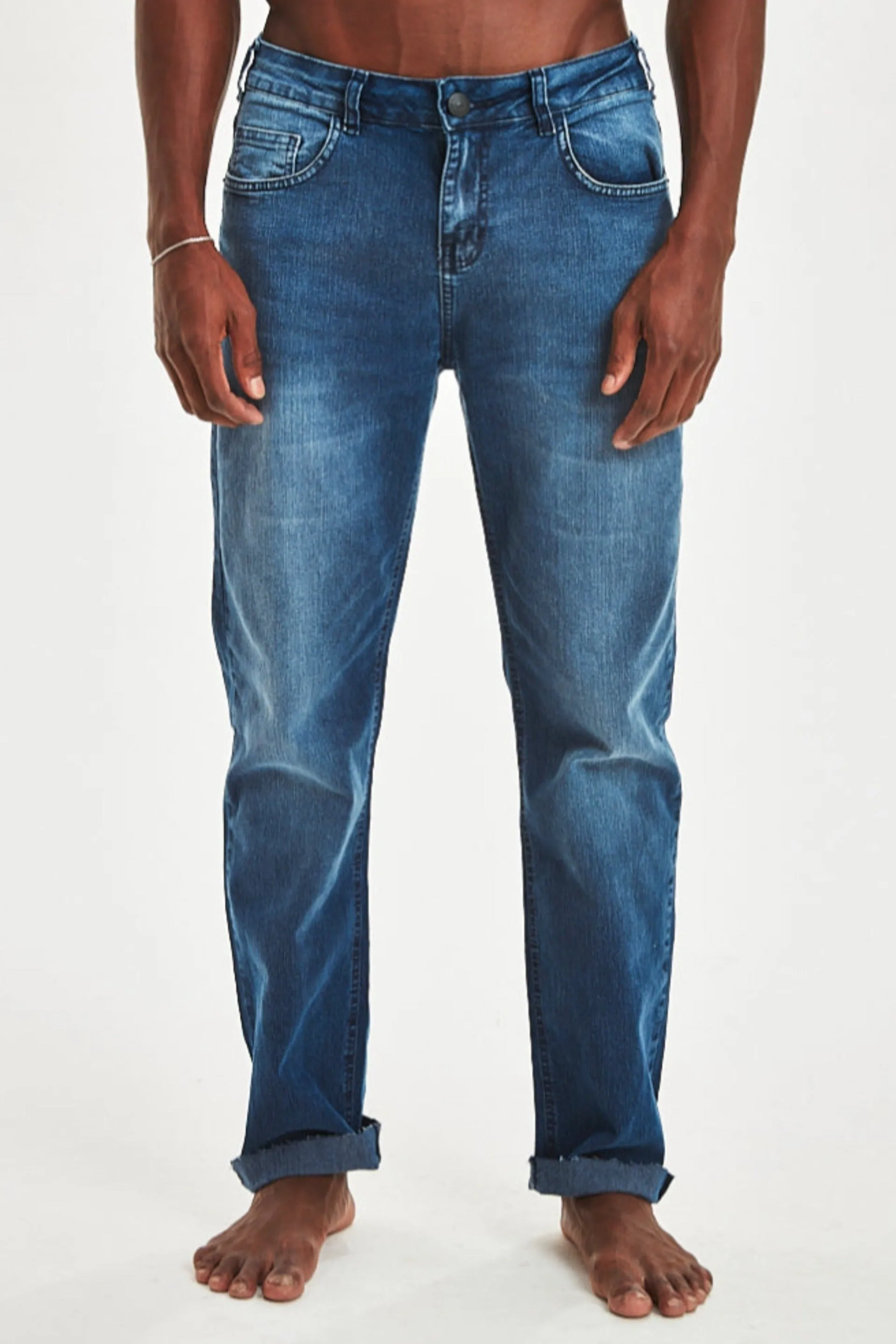 CALÇA JEANS COOL FIT DARK BLUE