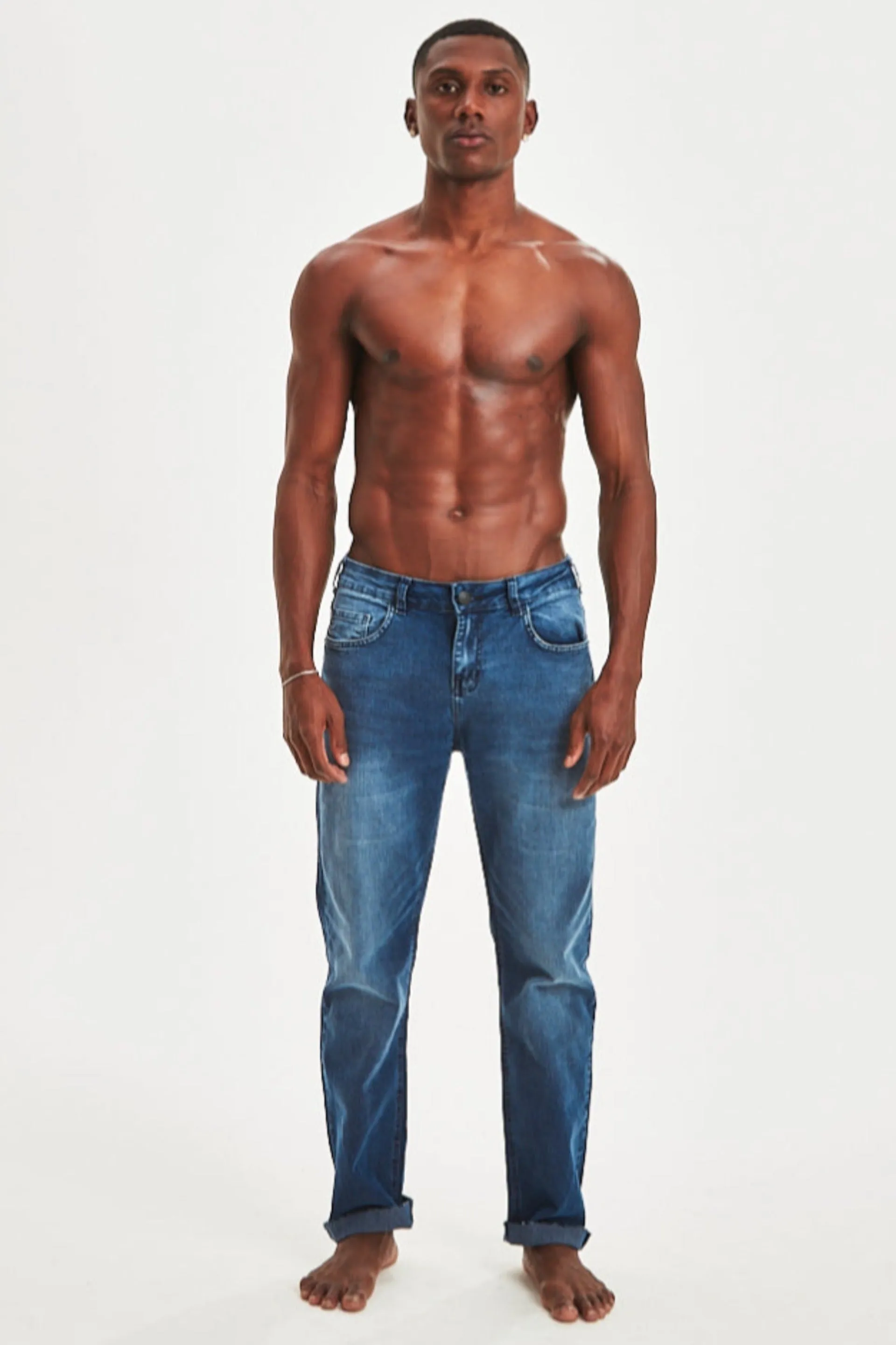 CALÇA JEANS COOL FIT DARK BLUE