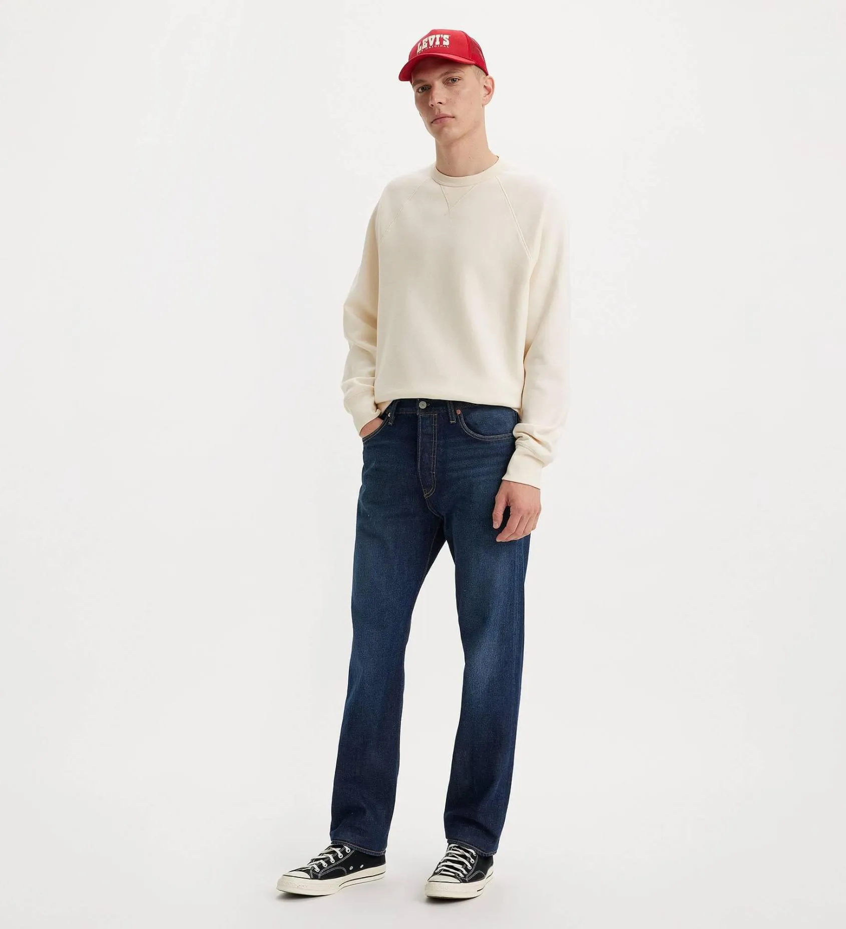 CALÇAS 501® SLIM TAPER RUNAWAY TRAIN LEVI'S