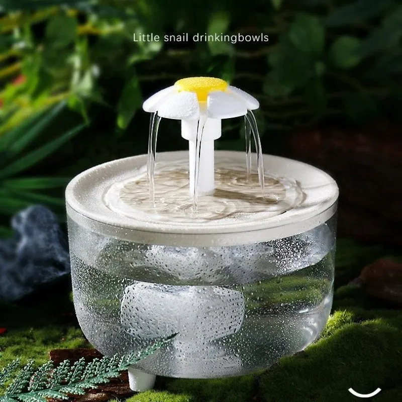 Cat Water Fountain Automatic Circulation Constant Temperature / Fuente de agua para gatos con circulación automática y temperatura constante