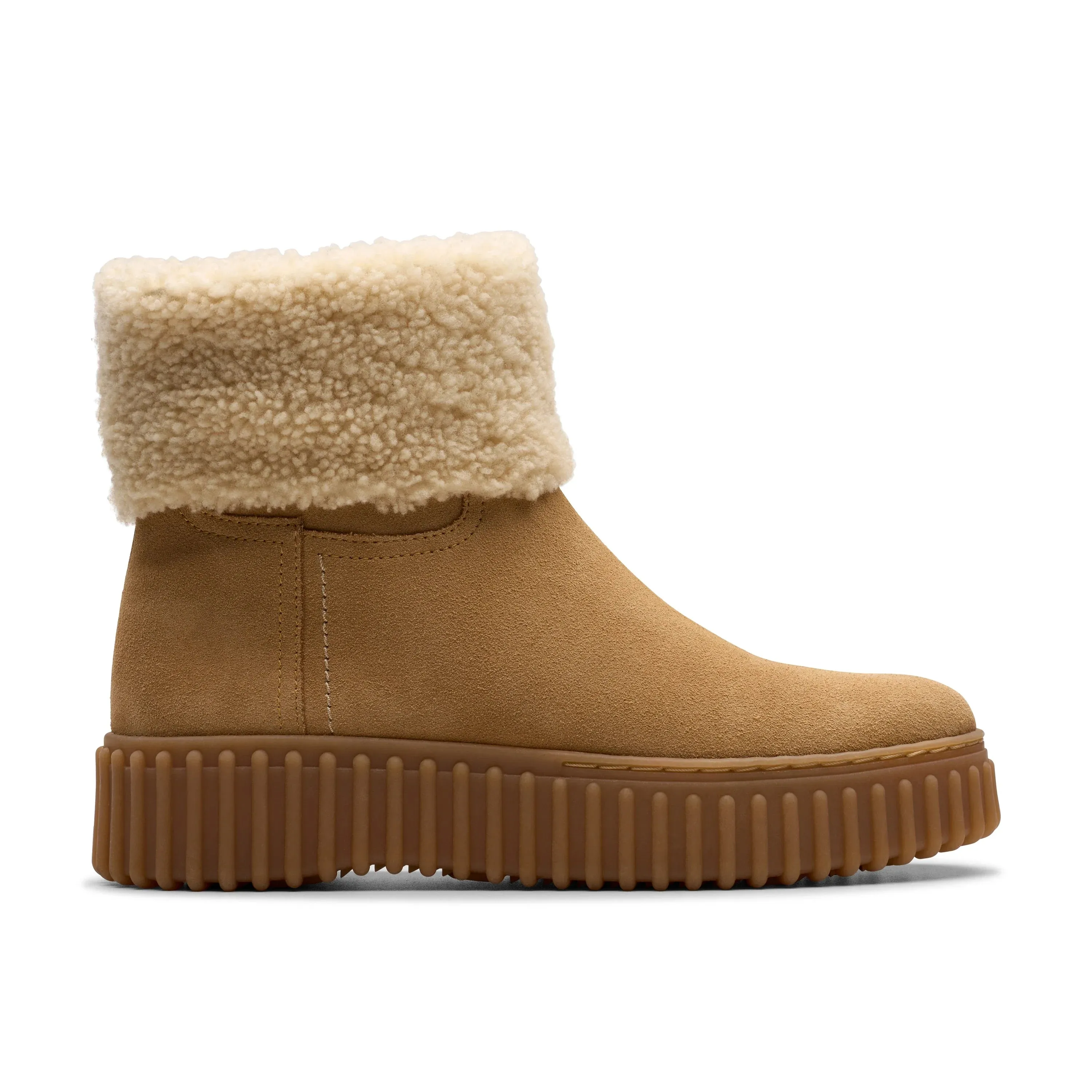 CLARKS | BOTAS MUJER | TORHILL TURN LIGHT TAN WLINED | BEIGE