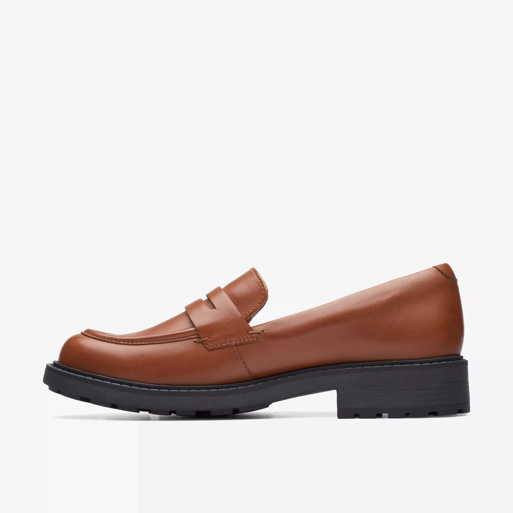 CLARKS | MOCASINES MUJER | ORINOCO2 PENNY DARK TAN LEATHER | MARRÓN