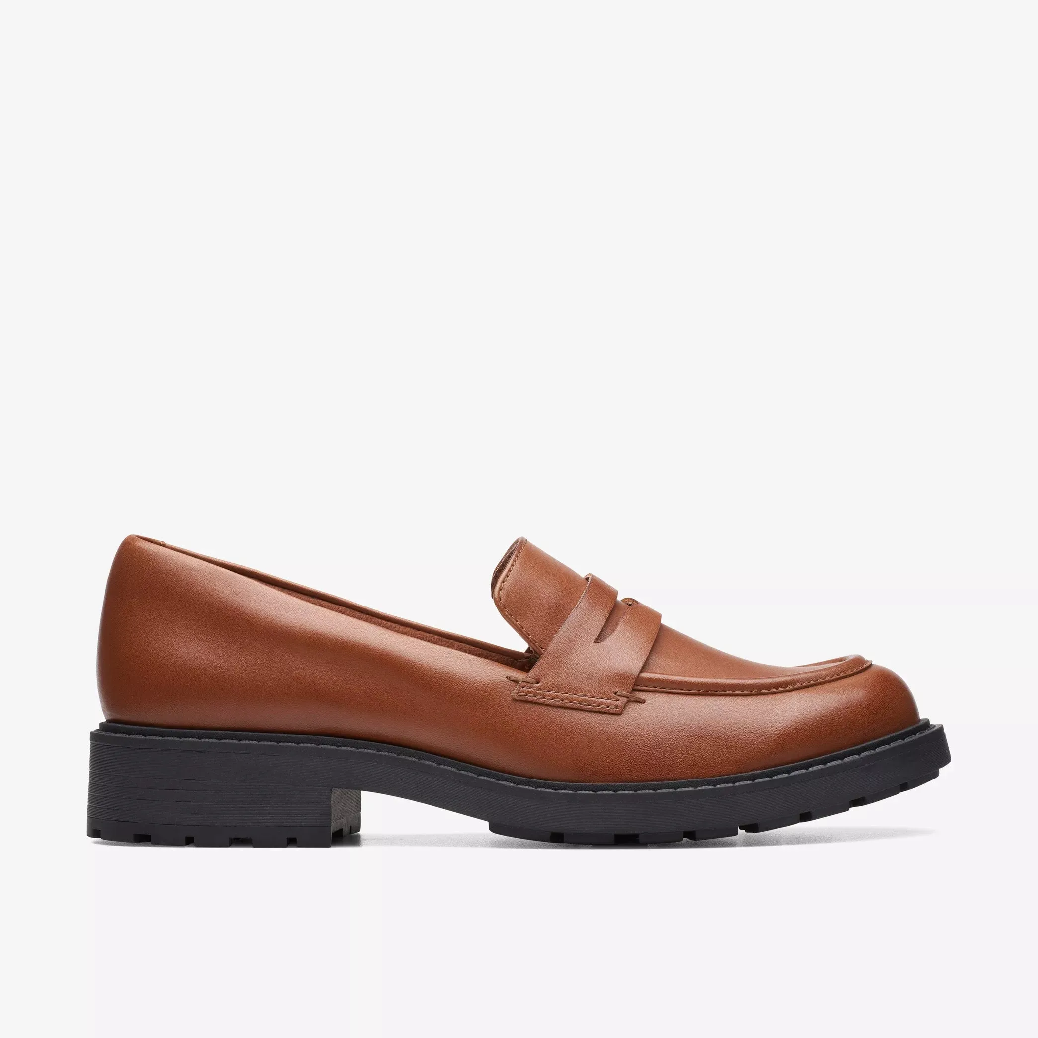 CLARKS | MOCASINES MUJER | ORINOCO2 PENNY DARK TAN LEATHER | MARRÓN