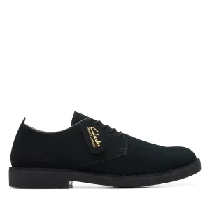 CLARKS | ZAPATOS DERBY HOMBRE | DESERT LON EVO BLACK SUEDE | NEGRO