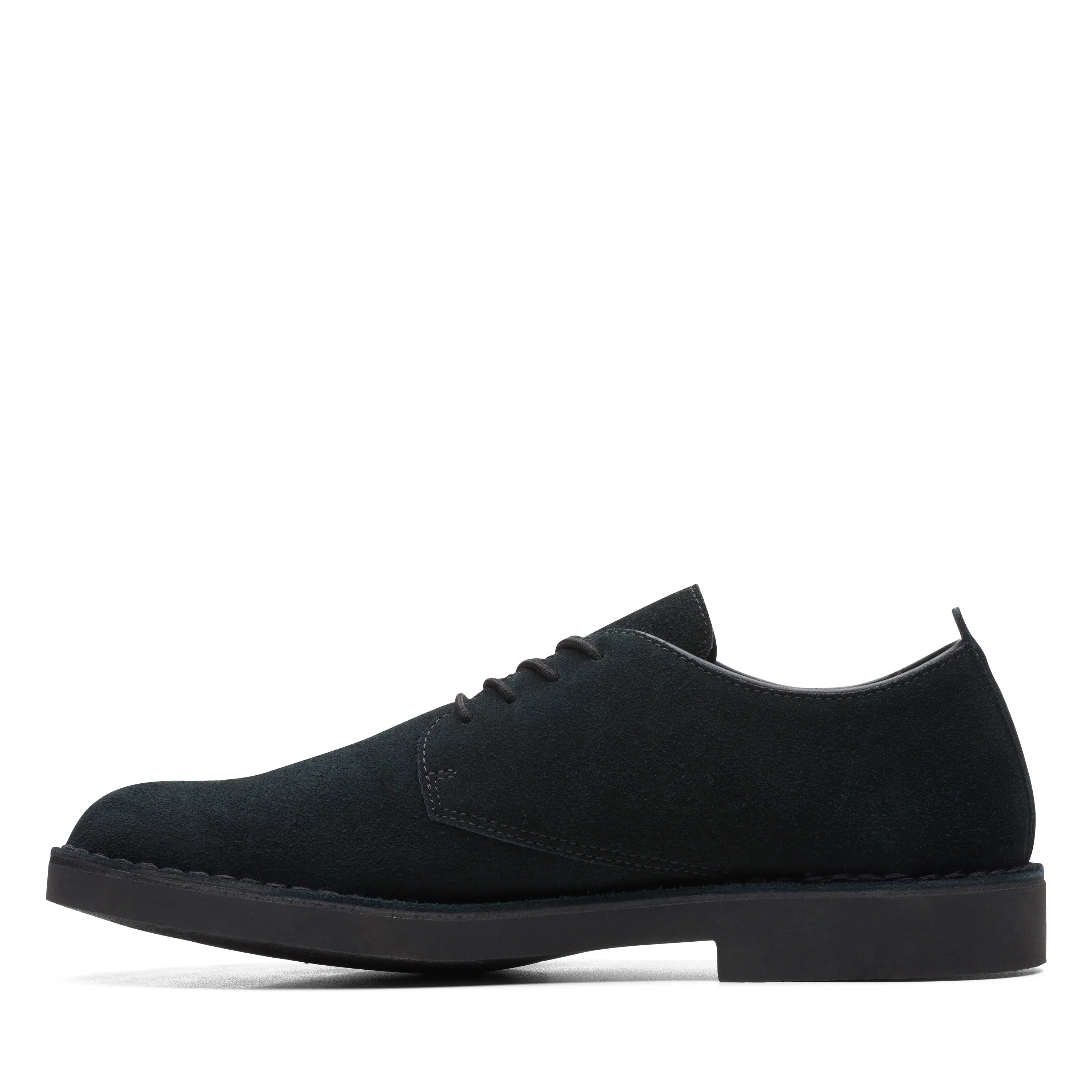 CLARKS | ZAPATOS DERBY HOMBRE | DESERT LON EVO BLACK SUEDE | NEGRO