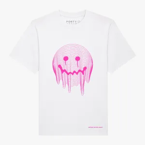 Deface TOPO Print Tee (White)