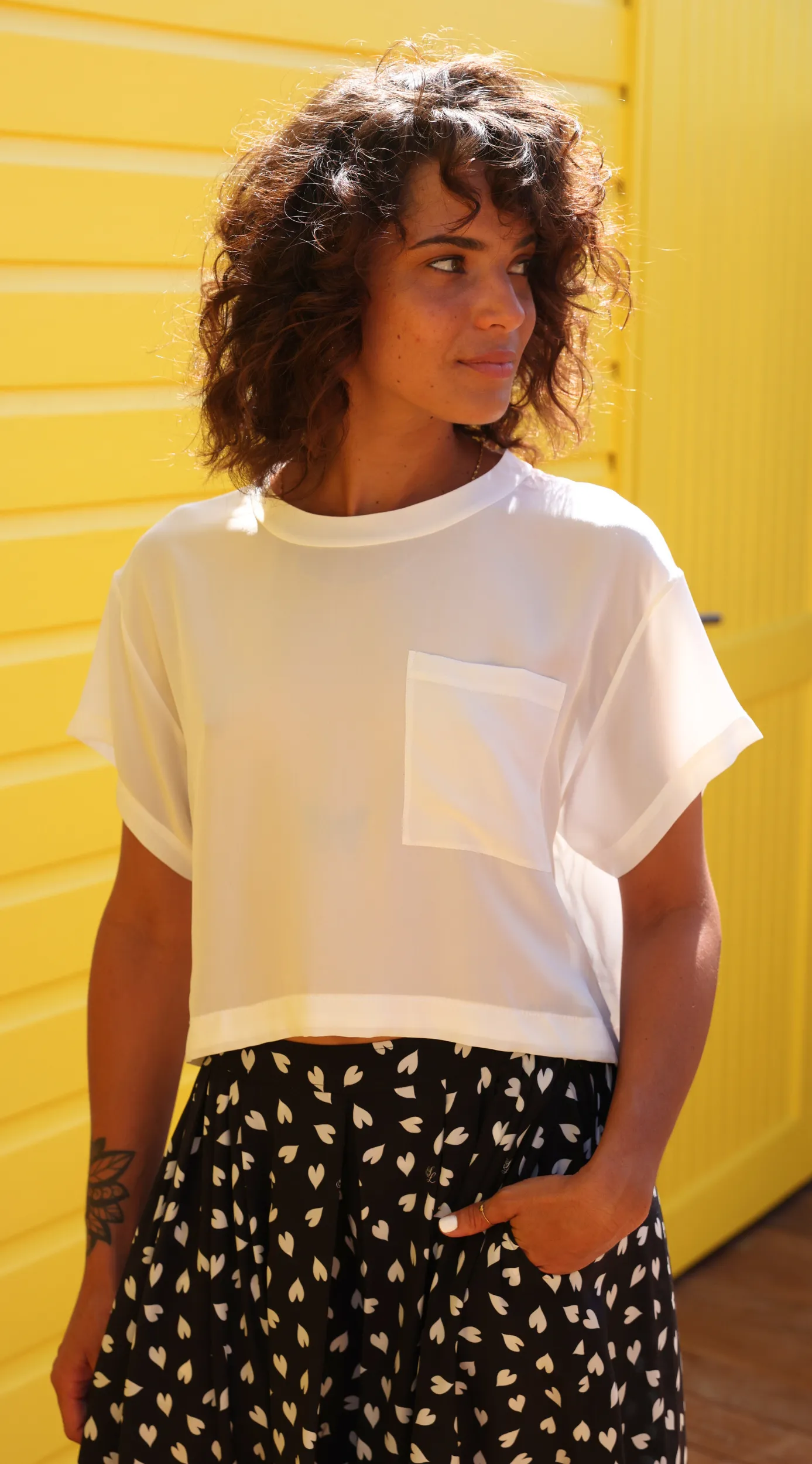 Holly Blouse | White