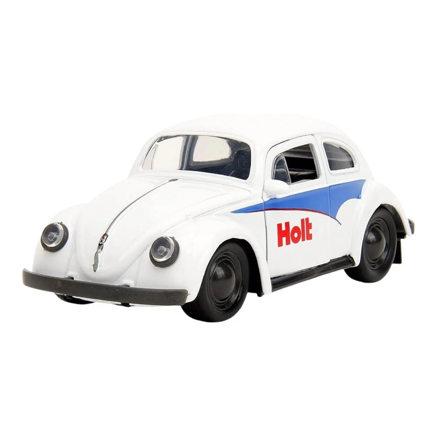 Jada Toys Vehículo 1959 Volkswagen Beetle & Boxing Gloves Blanco Escala 1:32 Punch Buggy