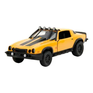 Jada Toys Vehículo 1977 Chevrolet Camaro Bumblebee Escala 1:32 Transformers