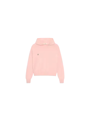 Kids Merino Wool Hoodie—pearl pink