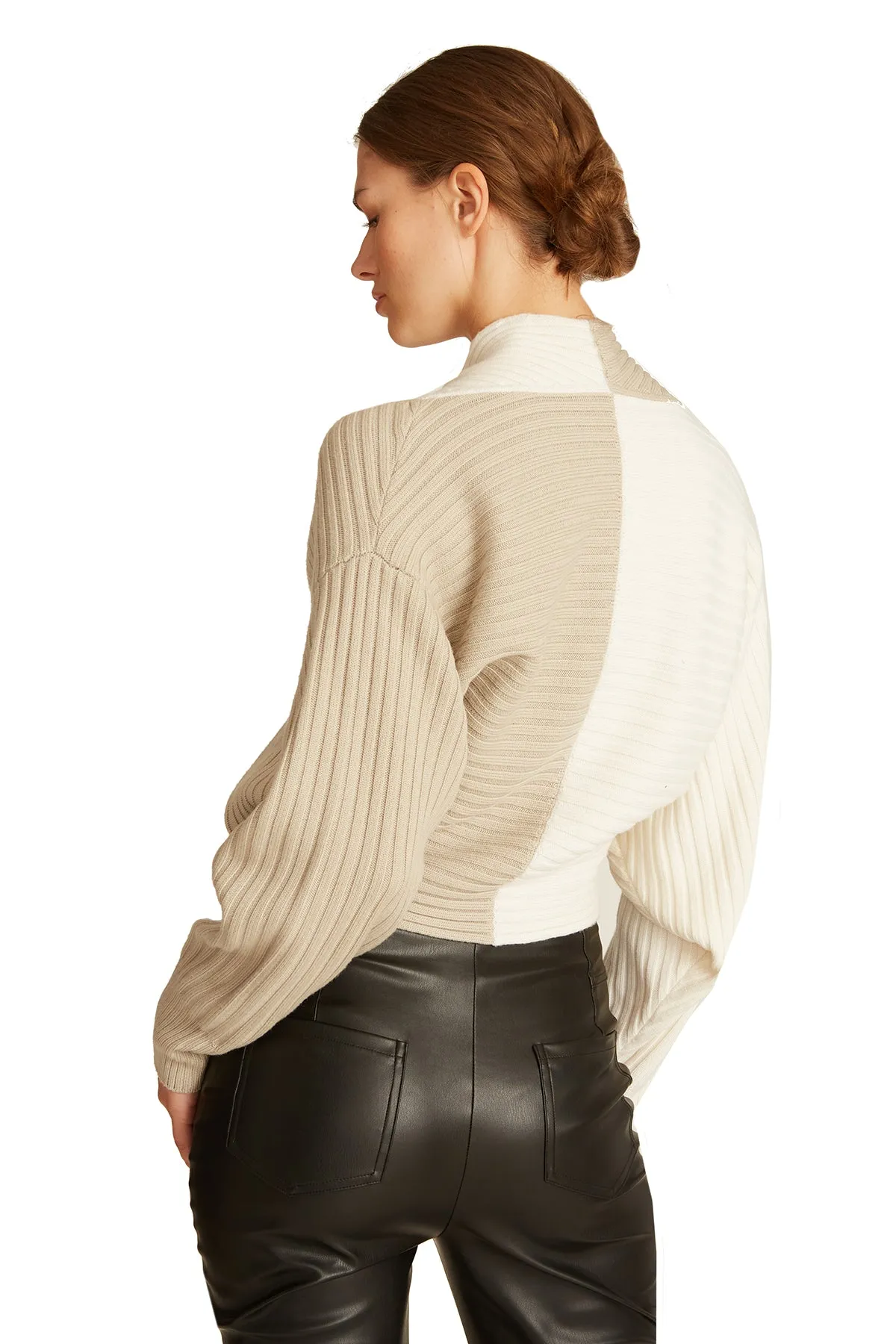 Milena Crop Wool Sweater