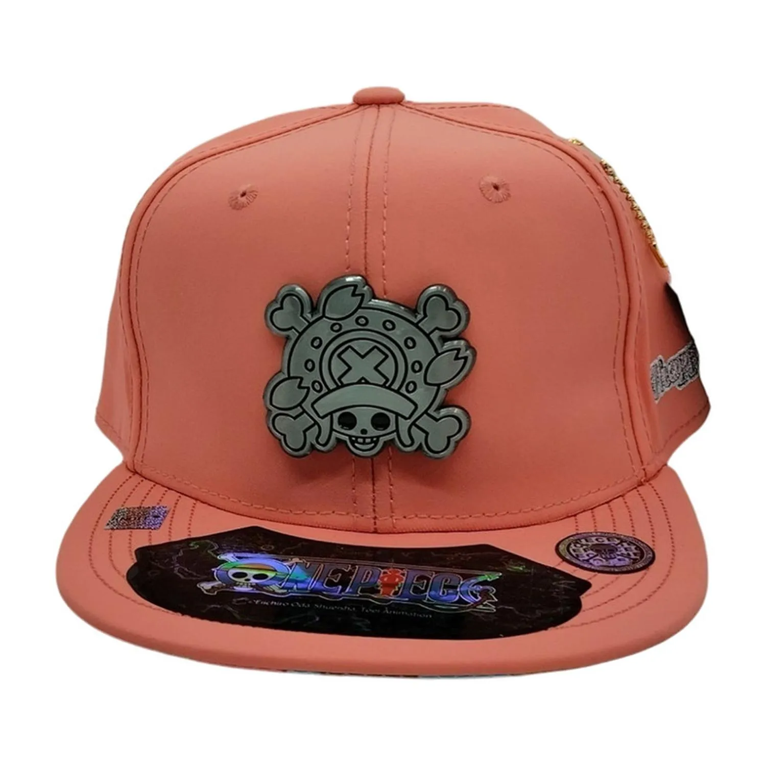 New Arrival Kndit Caps Gorra Salmon Placa Plateada Mate Chopper One Piece