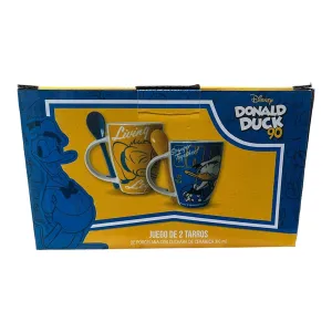 New Arrival Siglo 21 Set Taza Con Cuchara Donald Duck 90 Aniv Walt Disney World