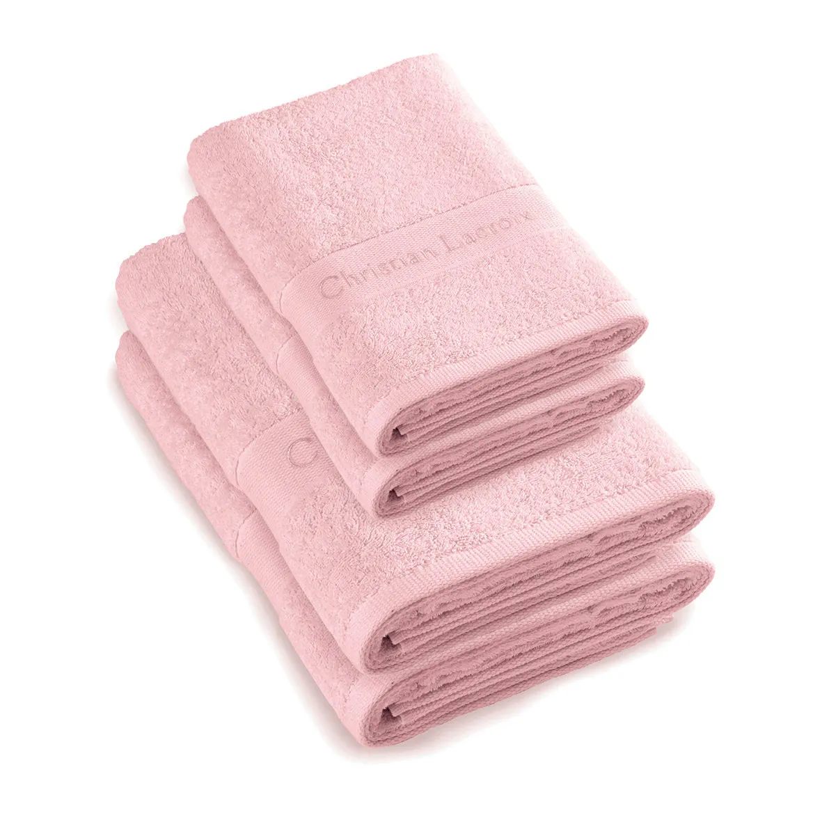 SET DE 4 SERVIETTES ET 4 DRAPS DE BAIN